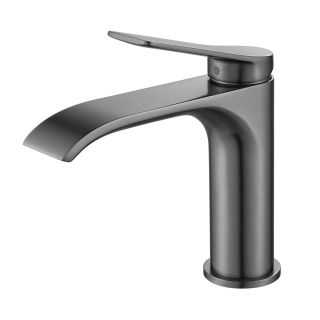 Смеситель для раковины Shevanik S4101T оружейная сталь